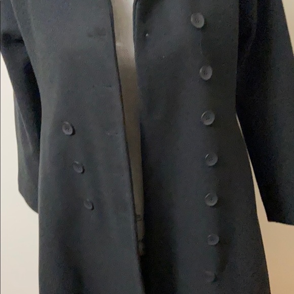 Y&Y Double Breasted Black Coat - Picture 11 of 12